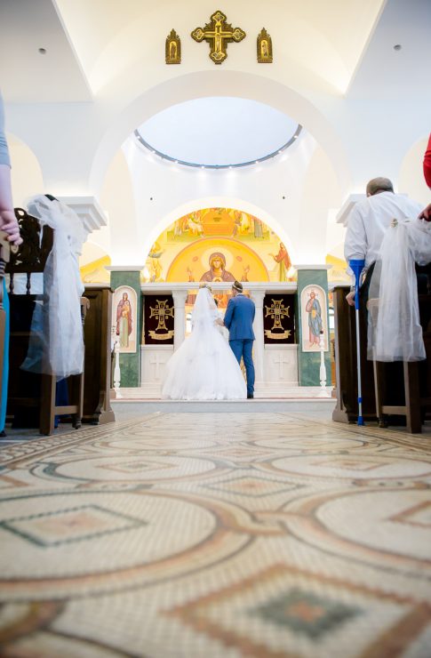 Griechisch-orthodoxe Hochzeit in Frankfurt am Main in Hessen
