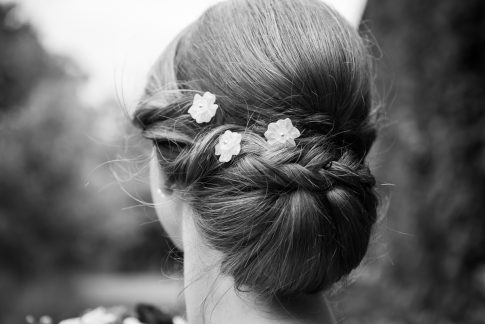 Kopfschmuck einer Braut
