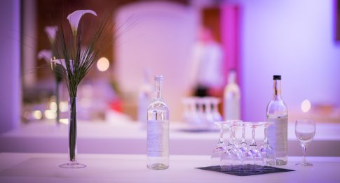 Hochzeitsdekoration in Nels Parkhotel in Trier in Rheinland-Pfalz